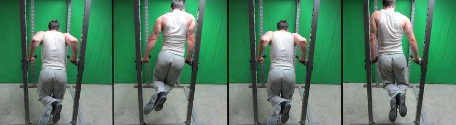 side-to-side dips